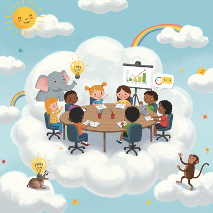 The Idea Meeting in the Clouds