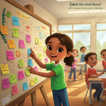 Zara and the Goal Board