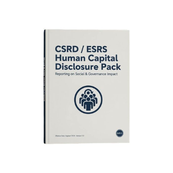 CSRD / ESRS Human Capital Disclosure Pack - Image 1
