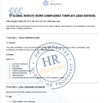 Global Remote Work Compliance Template (2026 Edition) - Image 2