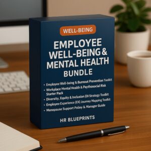 Employee Well-Being, Mental Health & Culture Kit